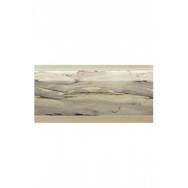 Плинтус 118, овальный,  арт. 1608017-1001 (серебристый оникс F3420)