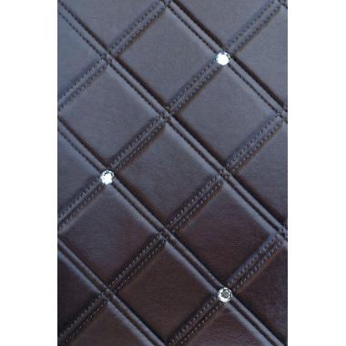 CRISTAL ROMBO 85 Mocca/Silver